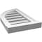 Ekena Millwork Quarter Round Top Left Surface Mount PVC Gable Vent w/ 2"W x 2"P Brickmould Sill Frame, 12"W x 22"H GVPQL12X2203SF - alternate 5